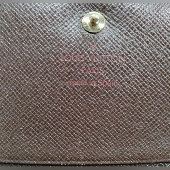 🤎Louis Vuitton Brown Portefeiulle Tresor Damier Compact Wallet | PRELOVED!!🤎 - Picture 4 of 9